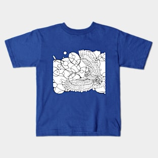 COLOR YOUR OWN TEE Flying Owl Kids T-Shirt